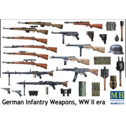 World War II Era, German Infantry weapons 1/35