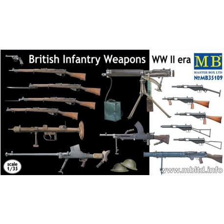 World War II Era, British Infantry weapons 1/35