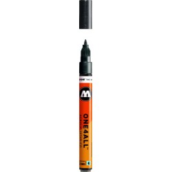 One4All Crossover Marqueur Acrylique Noir Métallisé / Acrylic Marker Black Metallic 1,5mm