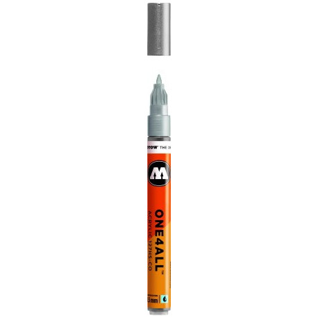 One4All Crossover Marqueur Acrylique Argent Métal / Acrylic Marker Silver Metallic 1,5mm