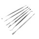 Set de 6 outils à graver / Stainless Steel Carvers Double Ended Set