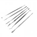 Set de 6 outils à graver / Stainless Steel Carvers Double Ended Set