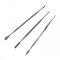 Set de 3 outils à graver / Stainless Steel Carvers Double Ended Set