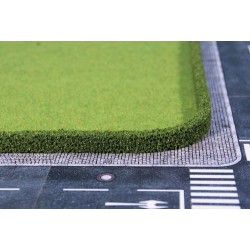 2 Haies flexibles, vert foncé / Flexible hedges, dark green, 25x7cm, L 50 cm