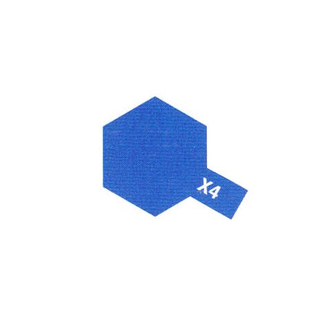 X4 Bleu Brillant / Blue Gloss