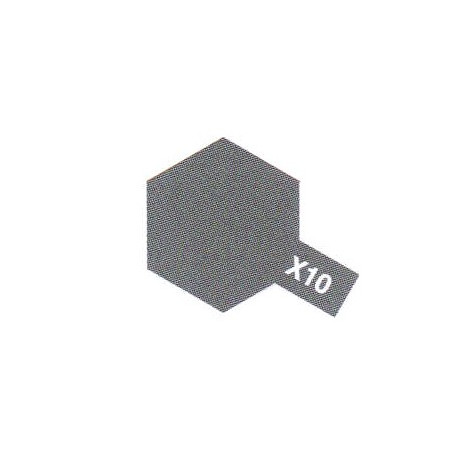 X10 Gris Acier Brillant / Gun Metal Gloss (FS 37200)