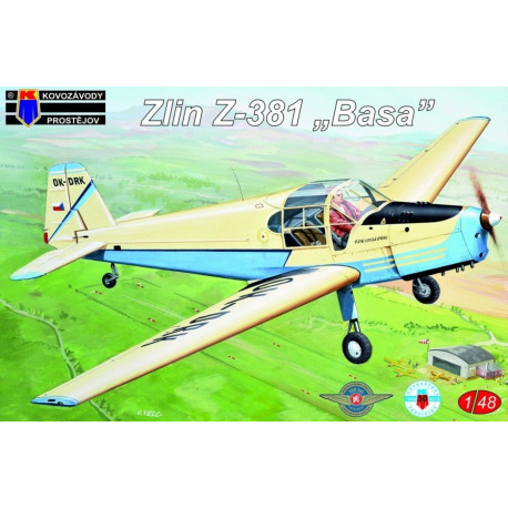 Zlin Z-381 Basa Version belge 1/72