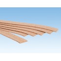 18 Bandes de liège pour voies / 18 Cork Track Bed 2mm, N