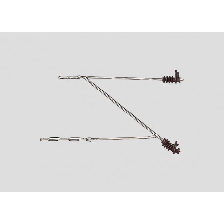 Potence simple / Single Hanger Arm (5 pces), H0
