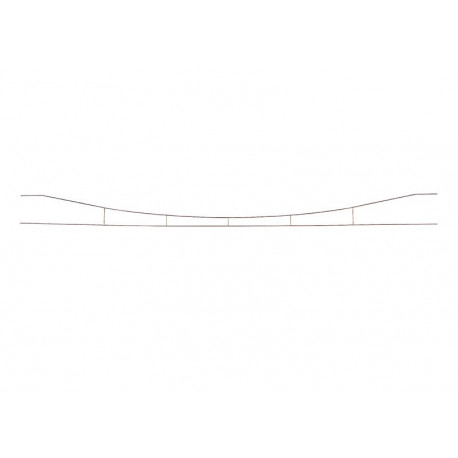 Elément de caténaire / Catenary Wire 67cm H0