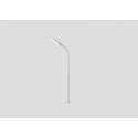 Réverbère en col de cygne, simple / Simple Curved Streetlight, H 10cm, H0