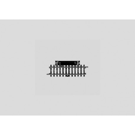 Rail de contact droit / Straight Circuit Track, L 1/2 : 90 mm, Voie K, H0