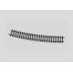 Rail Courbe / Curved Track, R902,4 mm, 14°, Voie K, H0