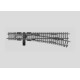 Aiguillage Elancé Droit / Right Turnout, R902.4 mm, Voie K, H0