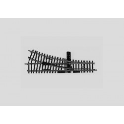 Aiguillage Droite / Right Turnout R424,6 mm, 22° 30', 168.9 mm, Voie K, H0
