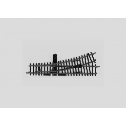 Aiguillage Gauche / Left Turnout R424,6 mm, 22° 30', 168.9 mm, Voie K, H0