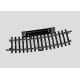 Rail courbe de contact / Curved Circuit Track R424,6mm, 1/2 : 15°, Voie K, H0