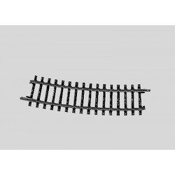 Rail courbe / Curved Track R424,6 mm, 1/2 : 15°, Voie K, H0