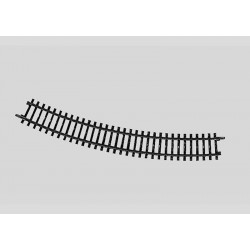 Rail courbe / Curved Track R424,6 mm, 1/1 : 30°, Voie K, H0