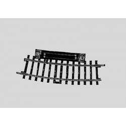 Rail courbe de contact / Curved circuit track R360 mm, 1/2 : 15°, Voie K, H0