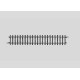 Rail droit / Straight track L 168,9 mm, Voie K, H0