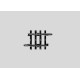 Rail droit / Straight Track, section 1/6 : 30 mm, Voie K, H0