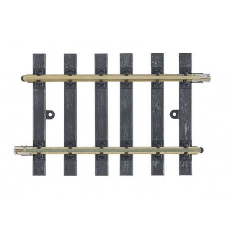 Rail droit / Straight Track, 11,6cm, Echelle 1