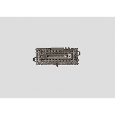 Rail dételeur électrique / Electric Uncoupler Track, L 94,2 mm, H0