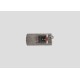 Rail avec butoir / Track End with a Bumper, 77,5 mm + 5 mm, H0