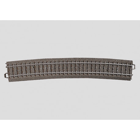 Rail courbe / Curved Track, R1:114,6 mm, 12.1°, H0