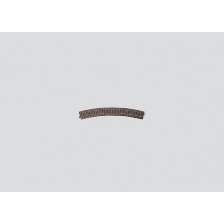 Rail courbe / Curved Track, R4:579,3 mm, 30°, H0