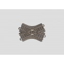 Croisement / Crossing, L 103,3mm, 48.6°, H0