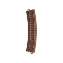 Rail courbe / Curved track, R2, 437,5 mm, 2,3°, H0