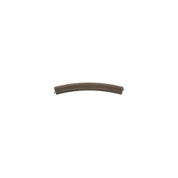 Rail courbe / Curved track, R5, 643,6mm, 30°, H0