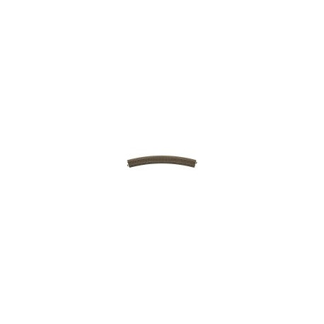 Rail courbe / Curved track, R5, 643,6mm, 30°, H0