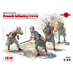 Infanterie Française / French Infantry, 1916, WWI, 1/35