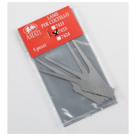 Lame scie passepartout / Blade for knife (5 pcs)