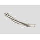 Rail courbe / Curved Track, R145mm, 45°, Z
