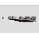 Aiguillage Electromagnétique Droite / Electric Right Turnout, R490mm, L 11cm, 13°, Z