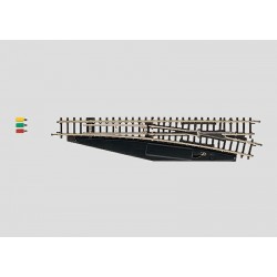 Aiguillage Electromagnétique Droite / Electric Right Turnout, R490mm, L 11cm, 13°, Z