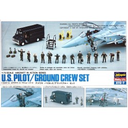 US Pilot & Ground Crew Accessories 1/72