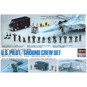 US Pilot & Ground Crew Accessories 1/72