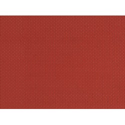 1 Plaque de décor Briques Rouges / 1 Decor sheet Red Bricks, H0