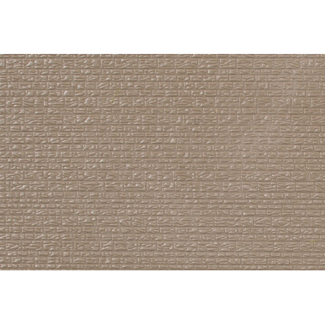 1 Plaque de décor Mur pierre naturelle / 1 Decor sheet Natural Stone Wall