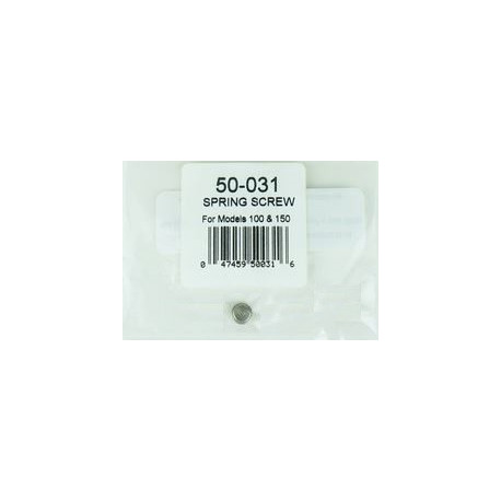 Spring screw for models 100 et 150