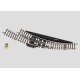 Aiguillage Courbe Electromagnétique Droite / Electric Right Curved Turnout, R195mm, 30°, Z