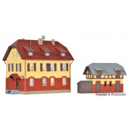 Railwayman´s house with annexe & illumination N