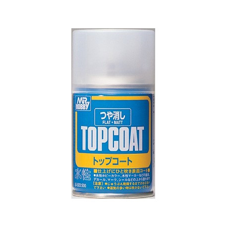 Top Coat Flat / Vernis Mat, Spray 88ml