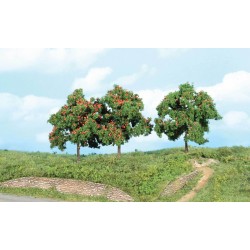 3 Pommiers / 3 Apple Trees 13 cm