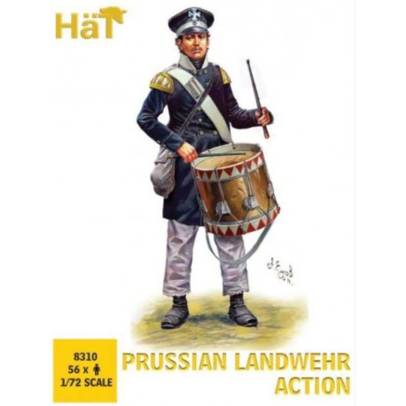 Prussian landwehr Action 1/72